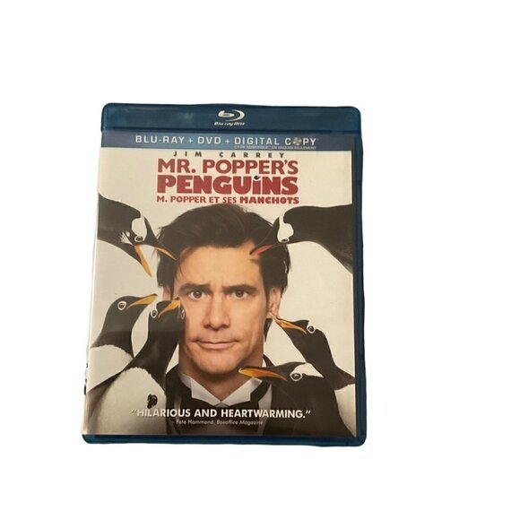 Mr. Poppers Penguins  Blu- Ray + DVD + Digital Copy - Picture 1 of 5